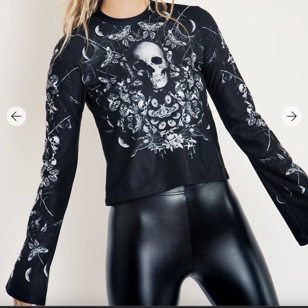 Blackmilk Dead Pretty Church Bells Sweater (Size S) NWT